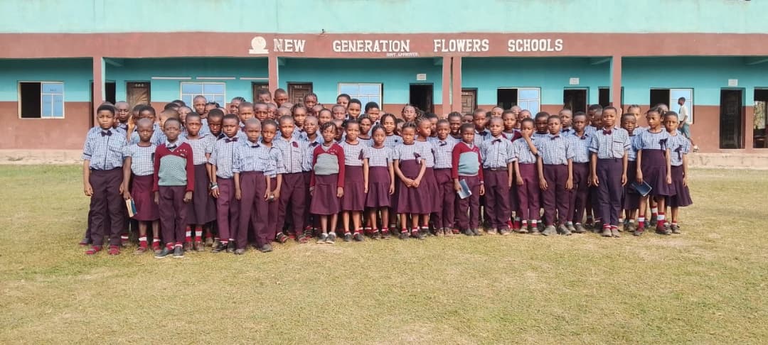 Students of New Generation Flowers Schools